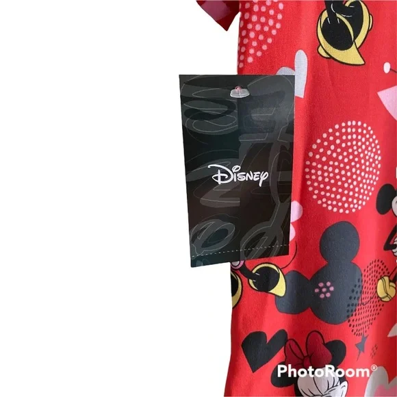 Valentine's Scrub V Neck Disney Top - Size Small Nurse Medical Dental Veterinary - Picture 8 of 9